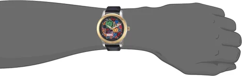 Miniatura 2 de Marvel Reloj analógico de cuarzo deportivo casual para adultos Negro - Classic