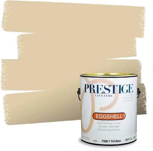 Miniatura 40 de PRESTIGE Paints Exterior Paint and Primer In One, 1-Gallon, Satin, Comparable Match of Benjamin Moore* Royal Linen* 931BM-PCM
