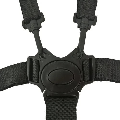 Miniatura 6 de Twoworld Funda para cojín de asiento de silla alta para bebé y correas para silla alta (arnés de 5 puntos) 1 traje (estrellas)
