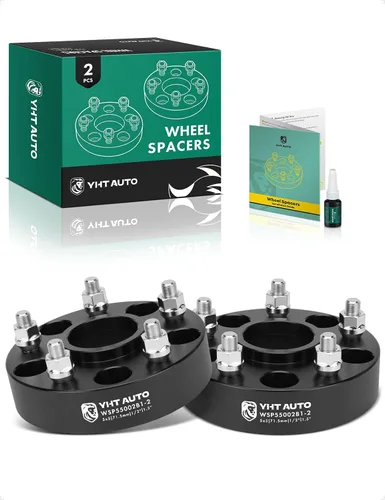 Miniatura 20 de YHTAUTO Espaciadores de rueda centrados en el cubo de 5x5 de 1.25 pulgadas para Jeep Grand Cherokee XK WJ WK JK JL 1999-2010, Wrangler 2007-2018