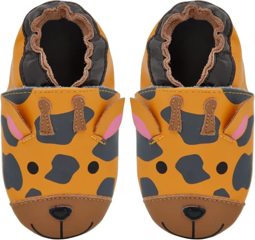 Miniatura 2 de Momo - Zapatillas de piel unisex con suela suave para niños y niñas