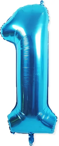 Miniatura 22 de Globos gigantes de papel aluminio azul del número 20 de 40 pulgadas, globos gigantes de helio número 20 para niños y niñas, decoraciones de azul