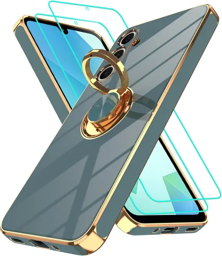 Miniatura 67 de Gritup Funda para Samsung Galaxy A14 5G: Funda Samsung A14 con 2 Protectores de Pantalla, Soporte de Anillo con Rotación 360°, Soporte Magnético