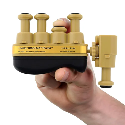 Miniatura 2 de CanDo 10-3763 Digi-Flex Thumb, dorado (Gold: XXX-Heavy), 1