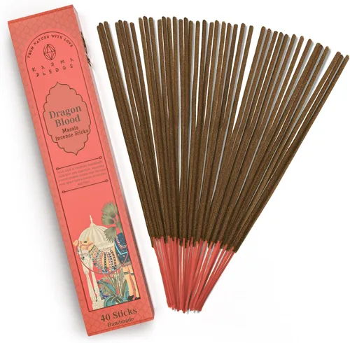 Miniatura 38 de Bakhoor - Varitas de incienso orgánicas sumergidas a mano, 100 varillas con hierbas naturales e ingredientes aromáticos, tiempo de combustión de 45