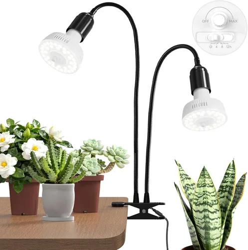 Miniatura 14 de Barrina Orbgrow OG11A2 - Luces de cultivo con clip para plantas de interior, atenuación y sincronización continuas integradas, 4000 K 22 W