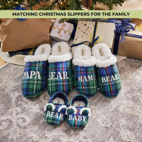 Miniatura 2 de Dearfoams Pantuflas Papa Bear para hombre