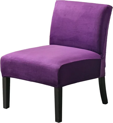 Miniatura 28 de JIAN YA NA Funda para Silla de Acento sin Brazos, Funda Elástica para Silla sin Brazos de Spandex, Fundas para Sillas sin Brazos, Funda para Silla