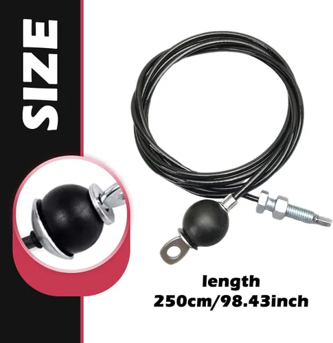 Miniatura 4 de Cable de repuesto para gimnasio, cuerda de alambre de acero, entrenamiento de fuerza para polea de gimnasio en casa, accesorios de máquina