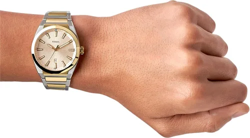 Miniatura 5 de Fossil Everett - Reloj de cuarzo de acero inoxidable para hombre