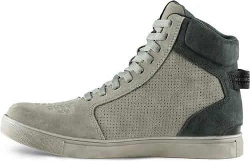 Miniatura 5 de SHIMA SX-2 Evo Botas de motocicleta para hombre, ventiladas, de cuero, para calle, verano, de ante, deportivas, sigilosas, para turismo, para moto