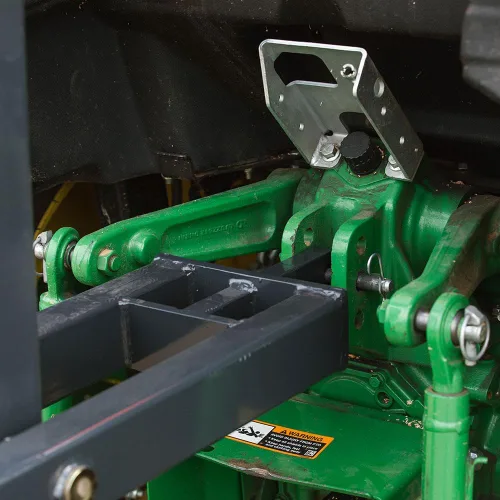 Miniatura 9 de Titan Attachments Elevador de tijera de 3 puntos para tractores de categoría 1, elevación de manipulación de materiales para elevar, bajar