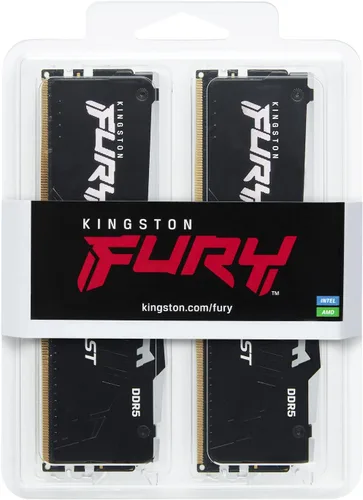 Miniatura 4 de Kingston FURY Beast RGB 16GB 5200MT/s DDR5 CL40 DIMM - Kit de memoria de escritorio de 2 piezas Intel XMP 3.0 Tecnología de sincronización por