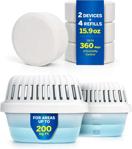 Miniatura 6 de HUMYDRY USA4311803C6 - Recambio de absorción de humedad sin perfume, 15.9 onzas, paquete de 3