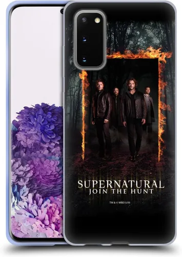 Miniatura 46 de Head Case Designs Supernatural Sam, Dean & Castiel Key Art - Funda de gel con licencia oficial [protección de grado militar] compatible con Google