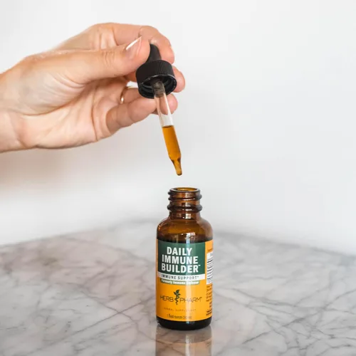 Miniatura 4 de Herb Pharm Daily Immune Builder - Defensa del sistema inmunológico a base de hierbas, 1 onza