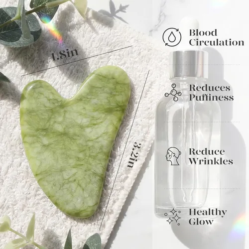 Miniatura 4 de BAIMEI IcyMe Gua Sha Herramientas faciales Masajeador facial para el cuidado de la piel, relajación y reducir las arrugas y la hinchazón