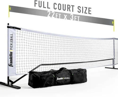 Franklin Sports Red de Pickleball Portátil para Exteriores - Red de Tamaño Reglamentario de 22 Pies con Bolsa de Viaje