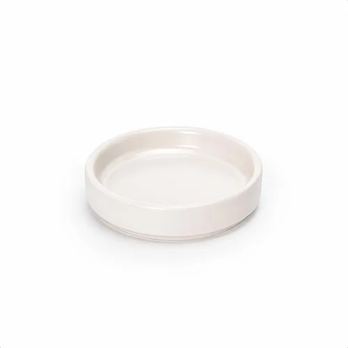 Miniatura 33 de D'vine Dev Maceta Redonda Moderna de Cerámica de 3.7 Pulgadas con Platillo, Bandeja de Drenaje para Macetas de Interior, Negro Mate, 97-T-B-1