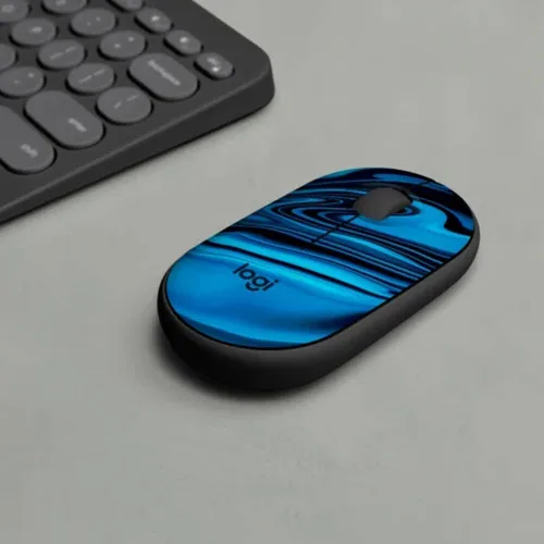 Miniatura 6 de Logitech Mouse inalámbrico M340 con impresiones de edición limitada, receptor USB y clics silenciosos, mouse inalámbrico portátil para laptop, PC