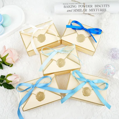 Miniatura 5 de MAYREEL - Cinta de satén azul 3/8 pulgadas, surtido de cintas finas azul bebé claro para envolver regalos, bodas, baby shower, decoración