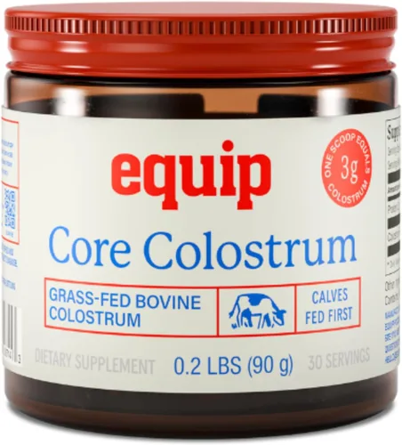 Miniatura 9 de Equip Foods Core Gomitas de Calostro Bovino, Suplemento de Calostro Alimentado con Pasto Delicioso de 1g por Porción - Salud Intestinal, Inmunidad
