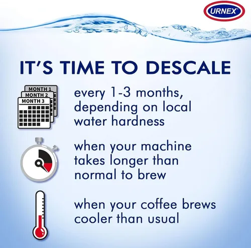 Miniatura 2 de Solución descalcificante en polvo – 4 usos – Removedor de sarro activado para uso con Keurig 1.0/2.0, máquinas de café y espresso caseras, teteras
