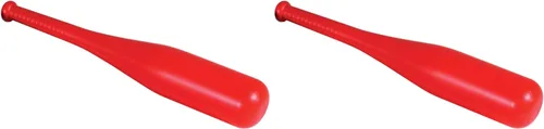Miniatura 2 de Sportime Mondo - Bate de béisbol, 26.5 x 4 pulgadas, rojo, plástico