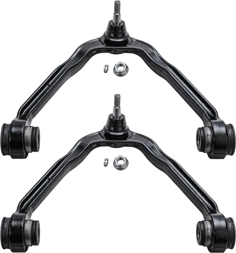 Detroit Axle - 2 brazos de control superiores delanteros para Chevy Silverado GMC Sierra Yukon XL Avalanche Suburban Express Savana 1500 Tahoe