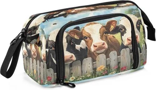 Miniatura 14 de SUABO Estuche para lápices de gran capacidad, bolsa de agua de fuego de fútbol americano, estuche para lápices, bolsa de papelería, bolsa