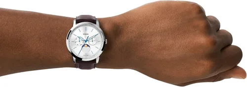 Miniatura 4 de Fossil Mens Neutra Stainless Steel Quartz Moonphase Multifunction Watch