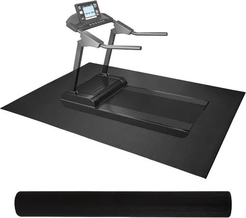 Fitvids High Density Home Gym Treadmill Exercise Bike Equipment Mat, 1/4" Thick, Multiple Sizes