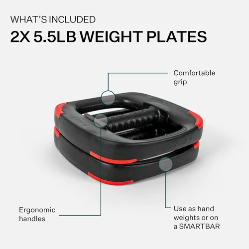 Miniatura 2 de Les Mills™ Dual Purpose Ergonomic Exercise Weight Plates for Total Body Workouts