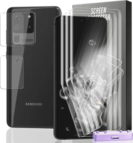 Miniatura 38 de Paquete de 3+2 protectores de pantalla de vidrio templado para teléfono (2a) / (2a) Plus con protector de lente de cámara, dureza 9H, película