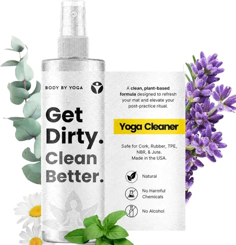 Miniatura 10 de Spray limpiador para esterillas de yoga, aroma similar a un spa, fórmula ecológica, neutraliza el sudor y el olor, ayuda a proteger tu esterilla, 8