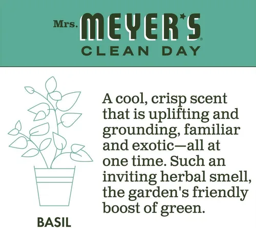 Miniatura 6 de Mrs. MEYER'S CLEAN DAY - Bálsamo de manos hidratante, fabricado con aceites esenciales, tamaño de viaje, lavanda, 3 onzas