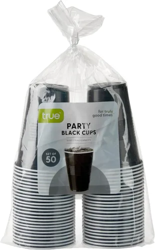 Miniatura 11 de TRUE Vasos de plástico para cócteles, refrescos, café helado, té helado, pong de cerveza, vasos desechables para fiesta de cumpleaños, noches