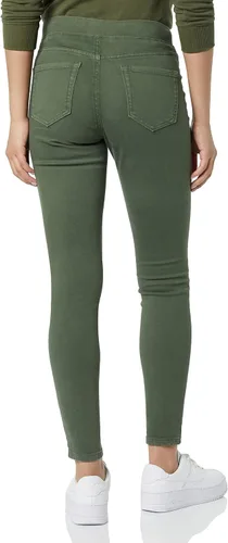 Miniatura 2 de Tienda Essentials Jegging elástico de tiro medio y fácil de poner para mujer (disponible en talla extragrande)