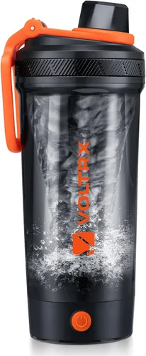 Miniatura 12 de VOLTRX Botella mezcladora, mezclador eléctrico recargable USB C con Gallium, vasos mezcladores para batidos de proteínas y batidos de reemplazo