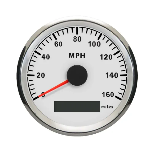 Miniatura 13 de ELING Kit de velocímetro GPS de 140 mph, manómetro, odómetro para coche de carreras y motocicleta con retroiluminación de 3-3/8 pulgadas (85mm)