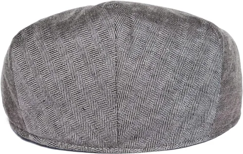 Miniatura 4 de Sombrero de verano transpirable para hombre de lino con hiedra plana