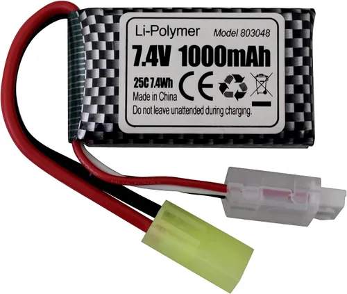 Miniatura 3 de Accessory 2PCS 7.4V 1000mAh Odamiya Plug Lithium Battery for 300E 9201E 9300 9310 9305E 9304E 9303E 9302E 9301 RC Car, RC Boat, RC Drone