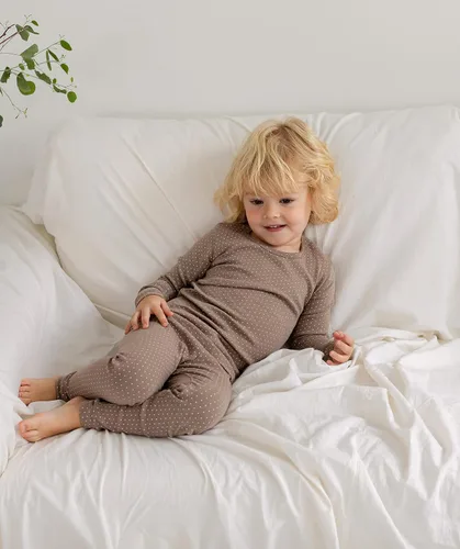 Miniatura 59 de AVAUMA Conjunto de pijama de algodón para bebés y niñas de 6 meses a 7 años