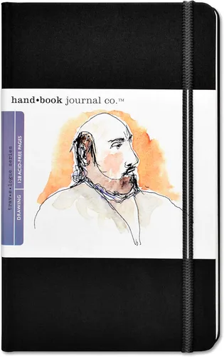 Miniatura 15 de Libro de Dibujo, Diario de Viaje, Gran Retrato 10-1/2 x 8-1/4, Diario de Artista Verde Cadmio
