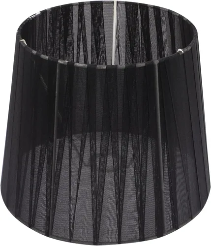 OSALADI Pantalla de lámpara de tela simple con clip para lámpara de mesa y luz de pie