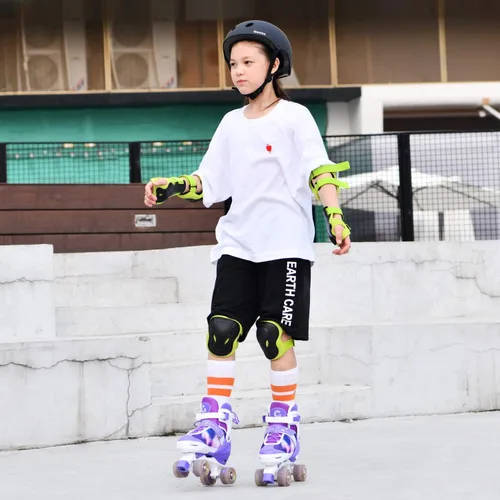 Miniatura 6 de Gonex Patines de ruedas para niñas, niños y mujeres con todas las ruedas iluminadas, patines ajustables para principiantes, niños pequeños