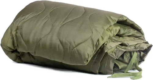 Miniatura 8 de Farm Blue Manta militar de camuflaje negro para acampar, manta táctica Woobie manta poncho, ligera, multifuncional, mantas para todo tipo de clima