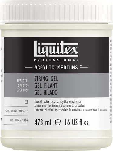 Miniatura 10 de Liquitex Profesional Acrílico textil, fluido de secado lento, efecto retardante Estuco Cerámico