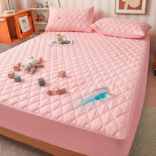 Miniatura 8 de Funda de colchón, funda de colchón impermeable, tamaño completo, ultrasuave y transpirable, lavable a máquina, adecuada para el hogar, dormitorio