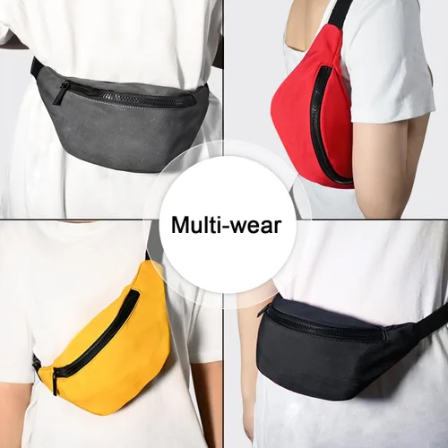 Miniatura 4 de BieFuDan Riñonera ajustable para niños y niñas, bonita cangurera de moda para niños, bolsa de entrenamiento deportivo, viajes, correr, llevar